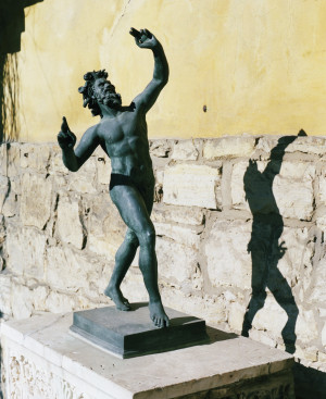 Dionysos und tanzender Faun